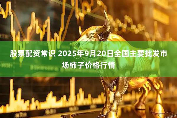 股票配资常识 2025年9月20日全国主要批发市场柿子价格行情